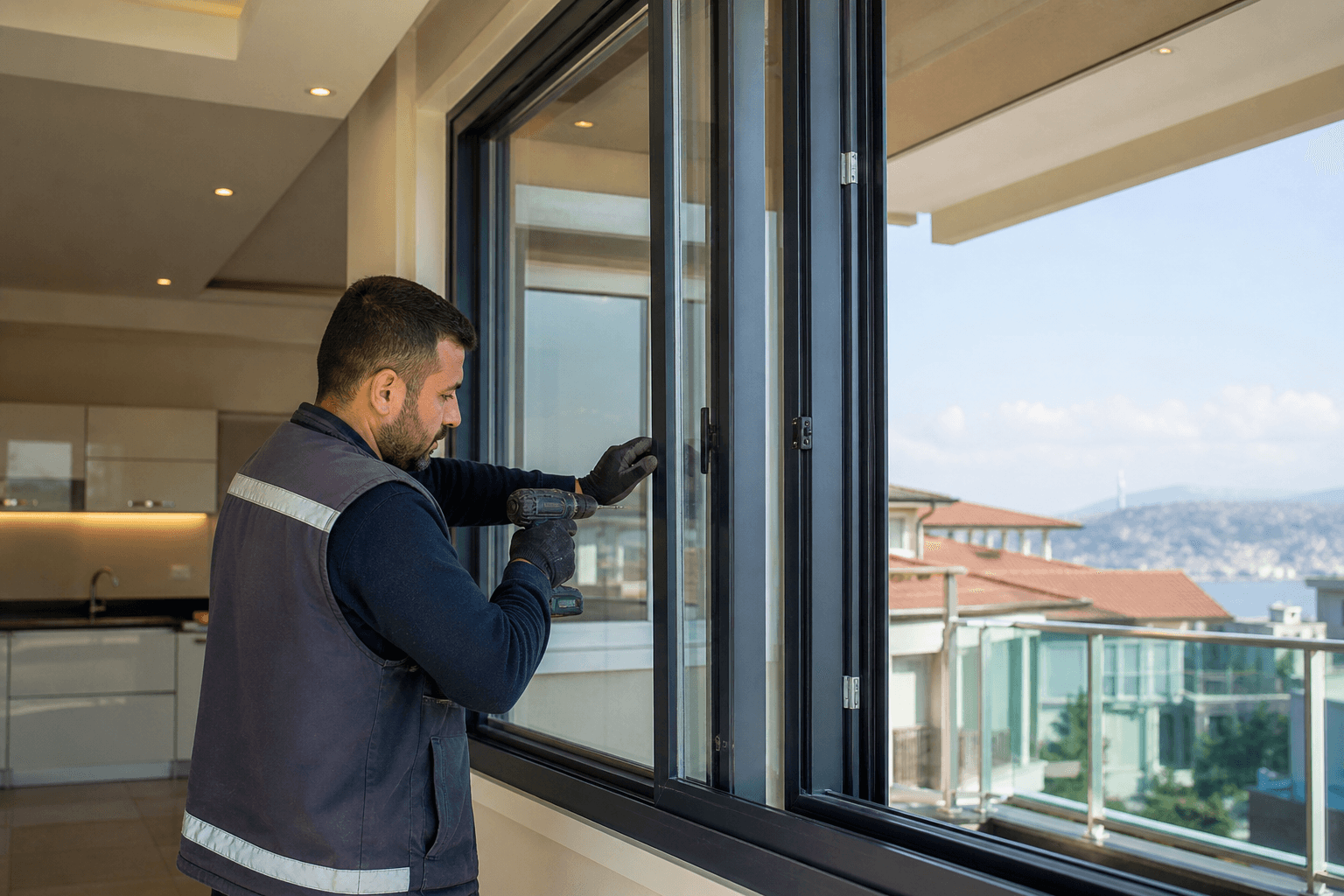 Bartu Yapı cam balkon ve panjur sistemleri